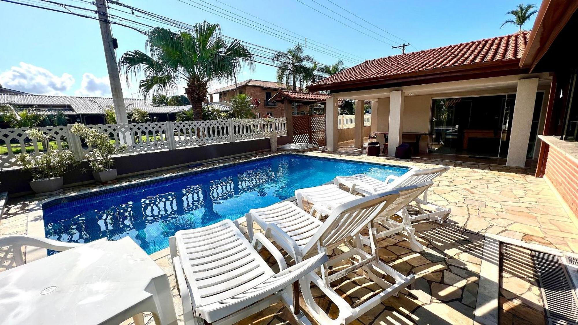 Praia/Piscina Com Hidro /Pebolim/Sinuca E Wi-Fi Caraguatatuba Eksteriør billede