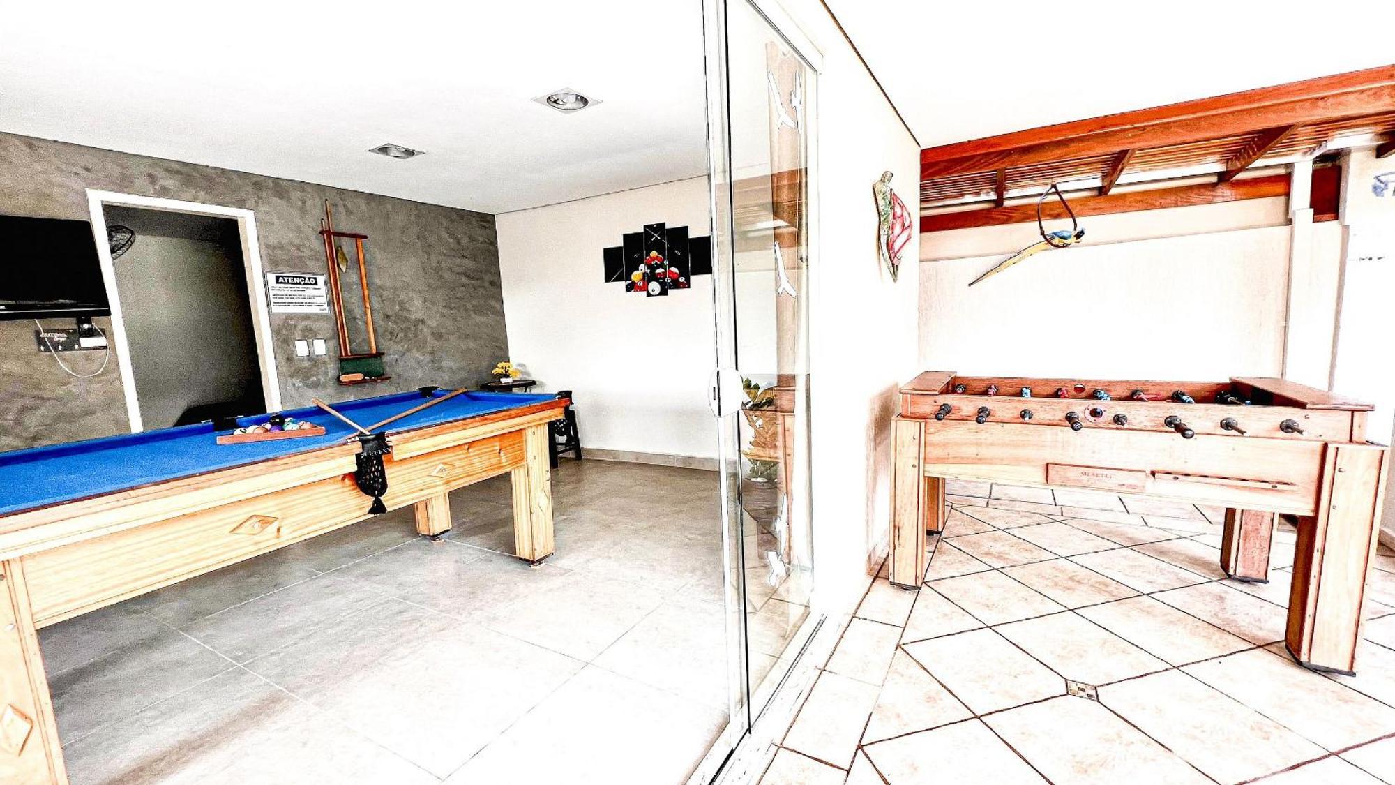 Praia/Piscina Com Hidro /Pebolim/Sinuca E Wi-Fi Caraguatatuba Eksteriør billede