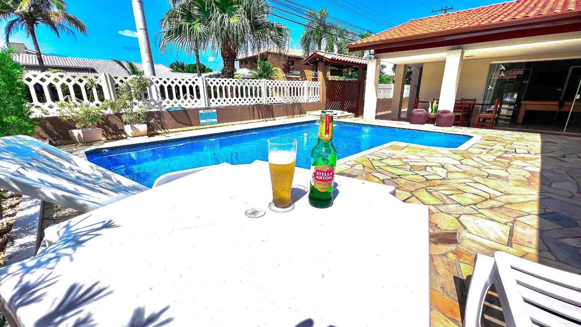 Praia/Piscina Com Hidro /Pebolim/Sinuca E Wi-Fi Caraguatatuba Eksteriør billede