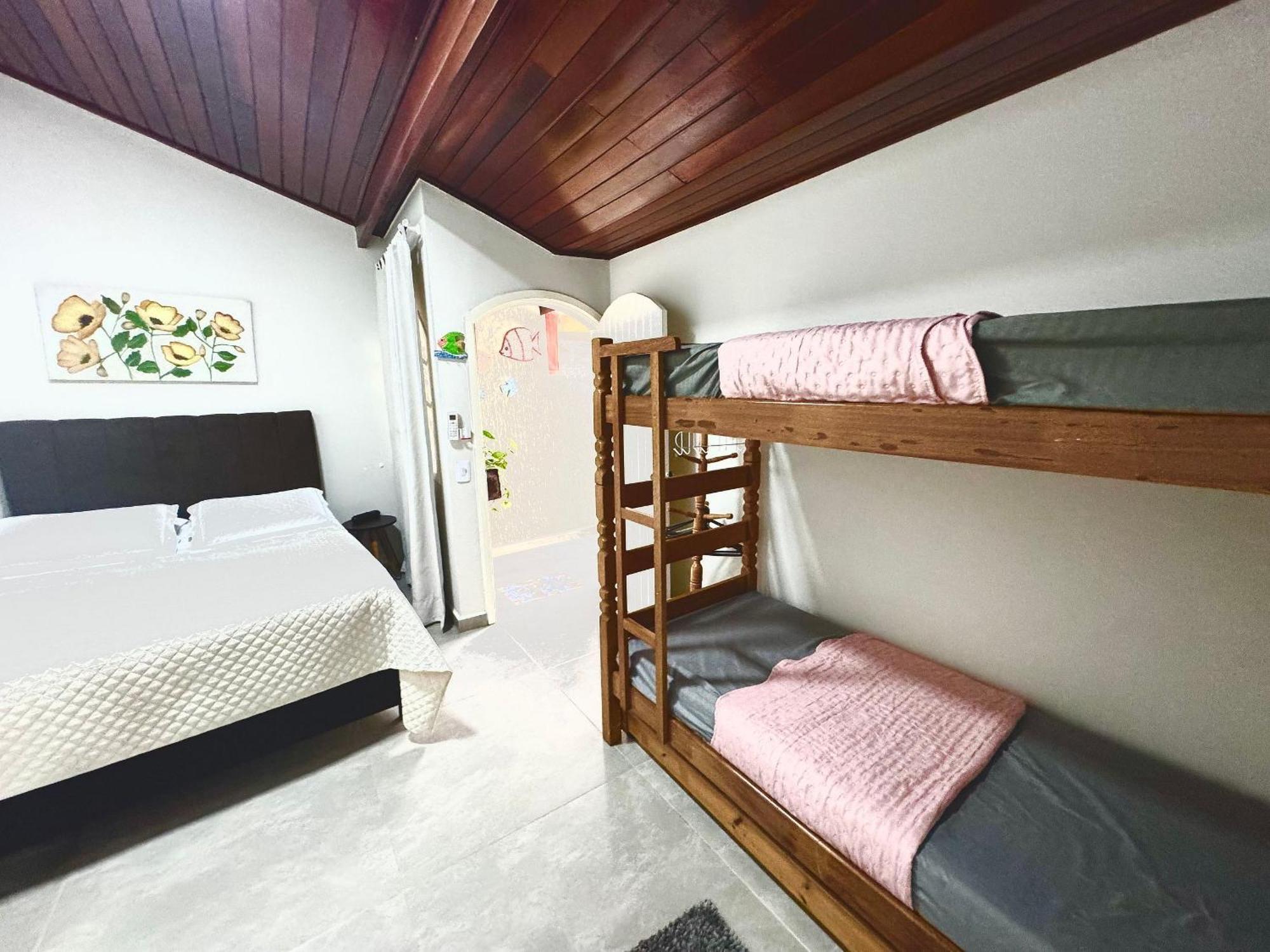 Praia/Piscina Com Hidro /Pebolim/Sinuca E Wi-Fi Caraguatatuba Eksteriør billede