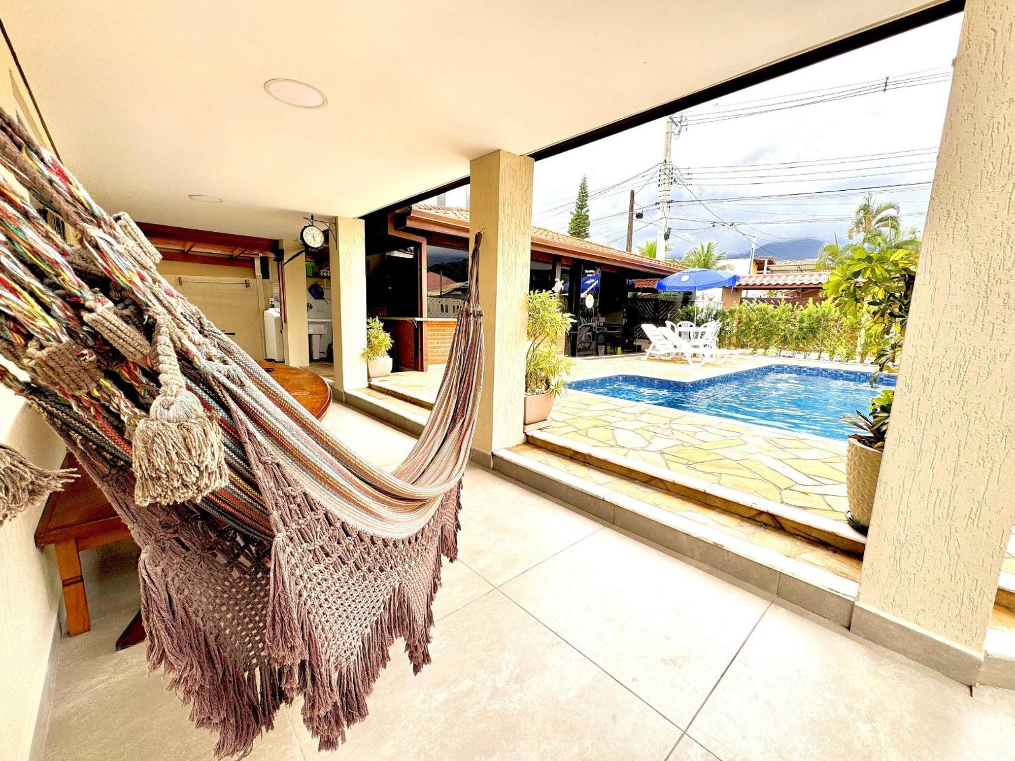 Praia/Piscina Com Hidro /Pebolim/Sinuca E Wi-Fi Caraguatatuba Eksteriør billede