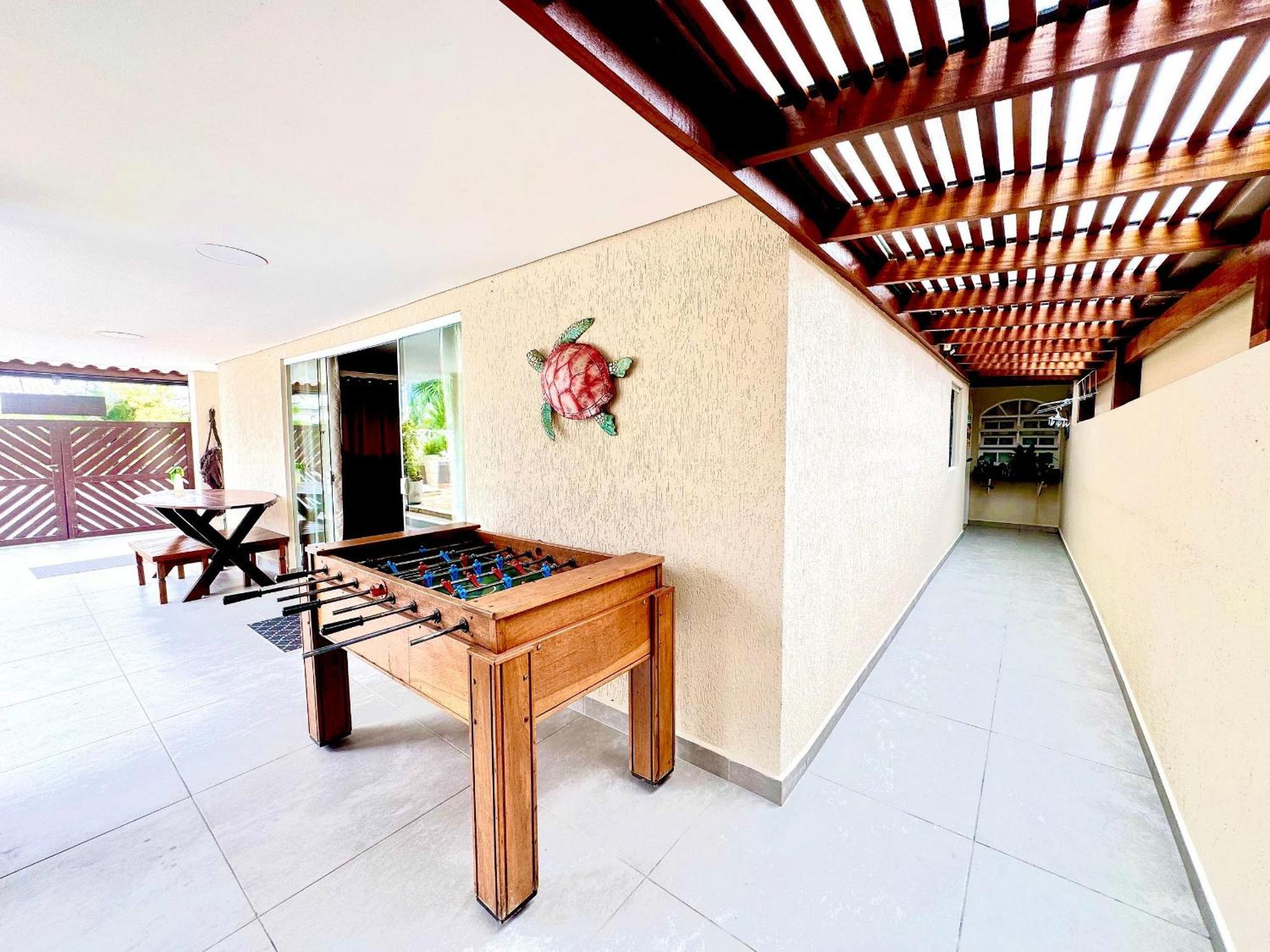 Praia/Piscina Com Hidro /Pebolim/Sinuca E Wi-Fi Caraguatatuba Eksteriør billede