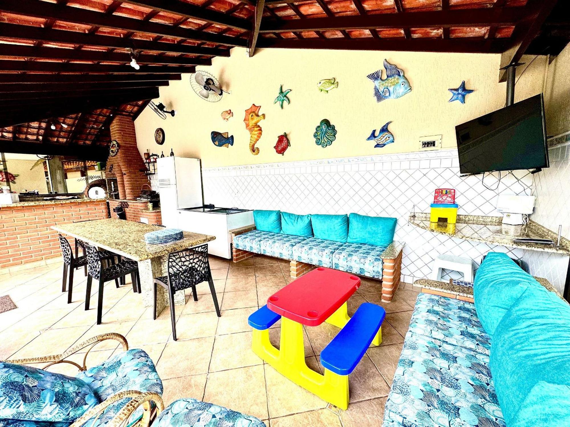 Praia/Piscina Com Hidro /Pebolim/Sinuca E Wi-Fi Caraguatatuba Eksteriør billede